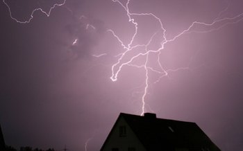 Schutzmaßnahmen gegen Blitzeinschlag