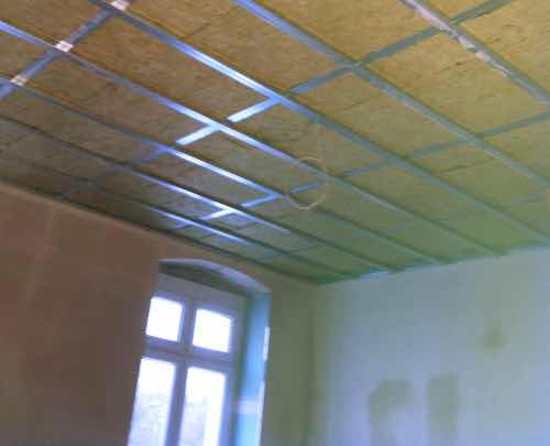 Trockenbaudecke im Altbau